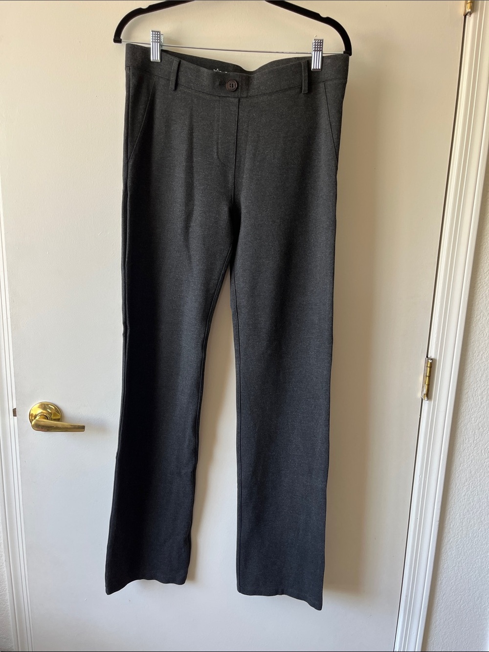 Betabrand Dark Gray Dress Pants